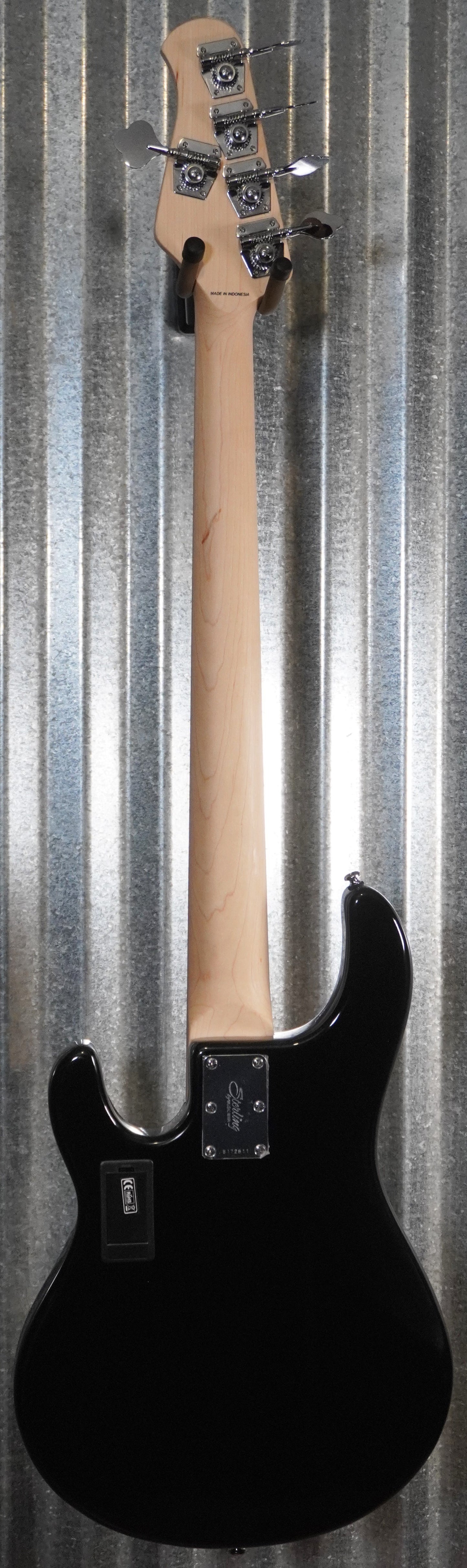 Sterling by Music Man Stingray 5 String Bass Black RAY5-BK-M1 #2811