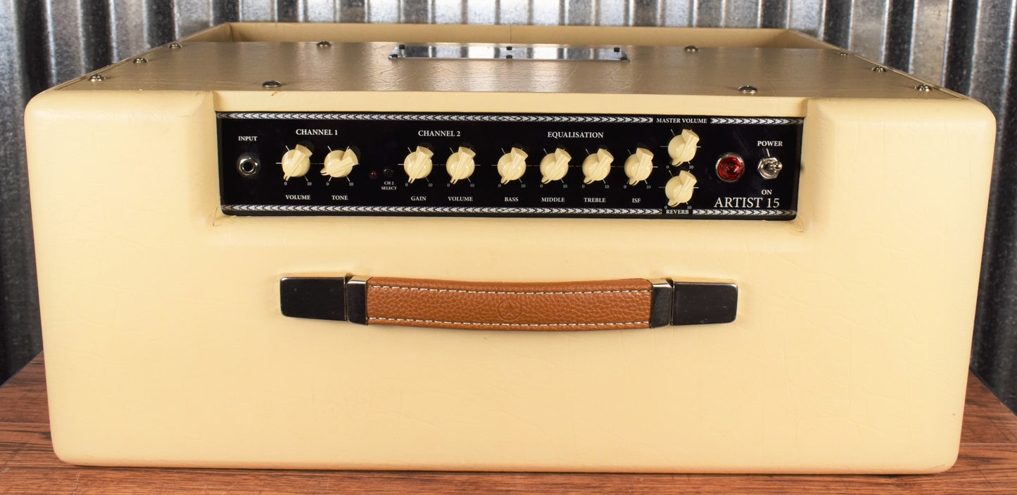 Blackstar Artist 15 Blonde Special 15 Watt 1x12" All Tube Guitar Combo Amplifier Used