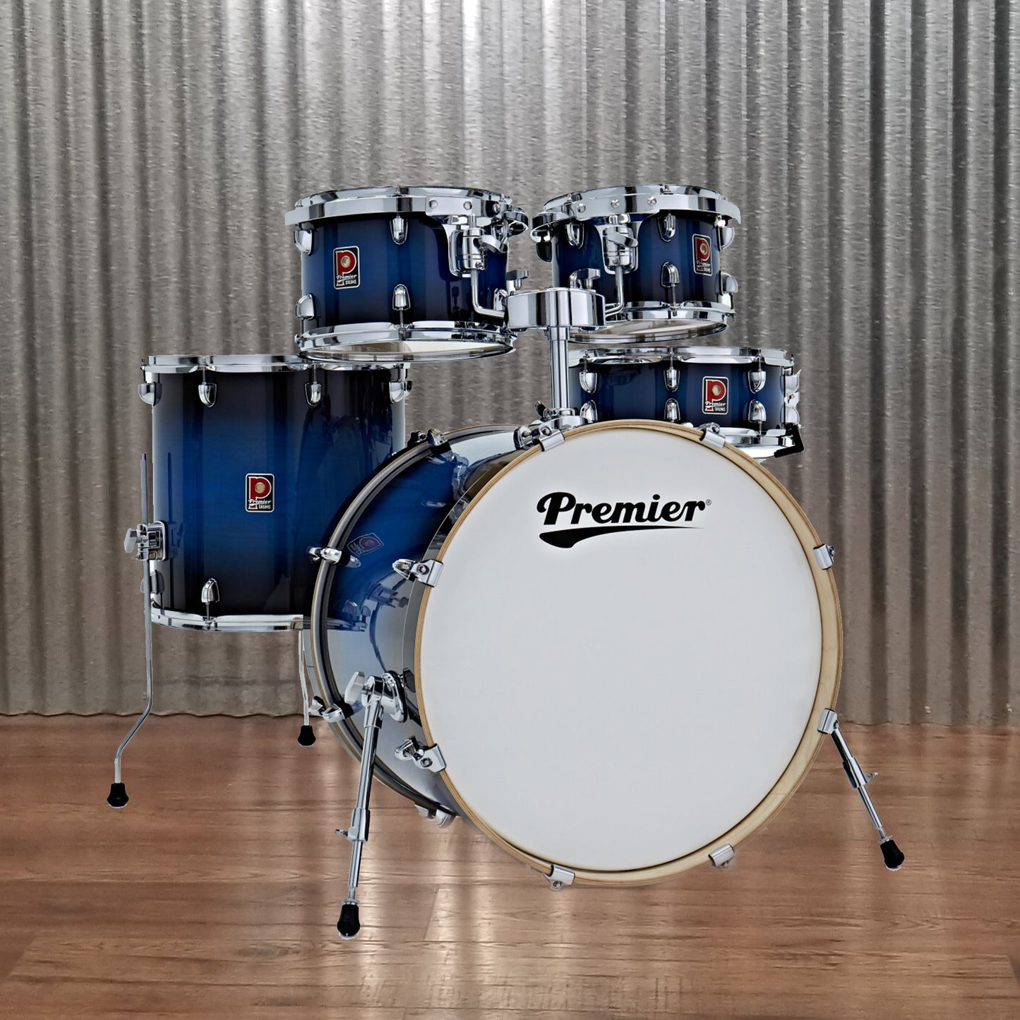 Premier PAB22-5SP1INB Artist 22" 5 Piece Drum Shell Pack Indigo Burst