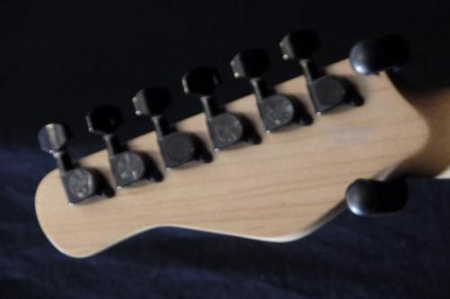 Michael Kelly 1964 Guitar Quilt Top Hint Black Floyd Rose Tremolo Blemish #2333