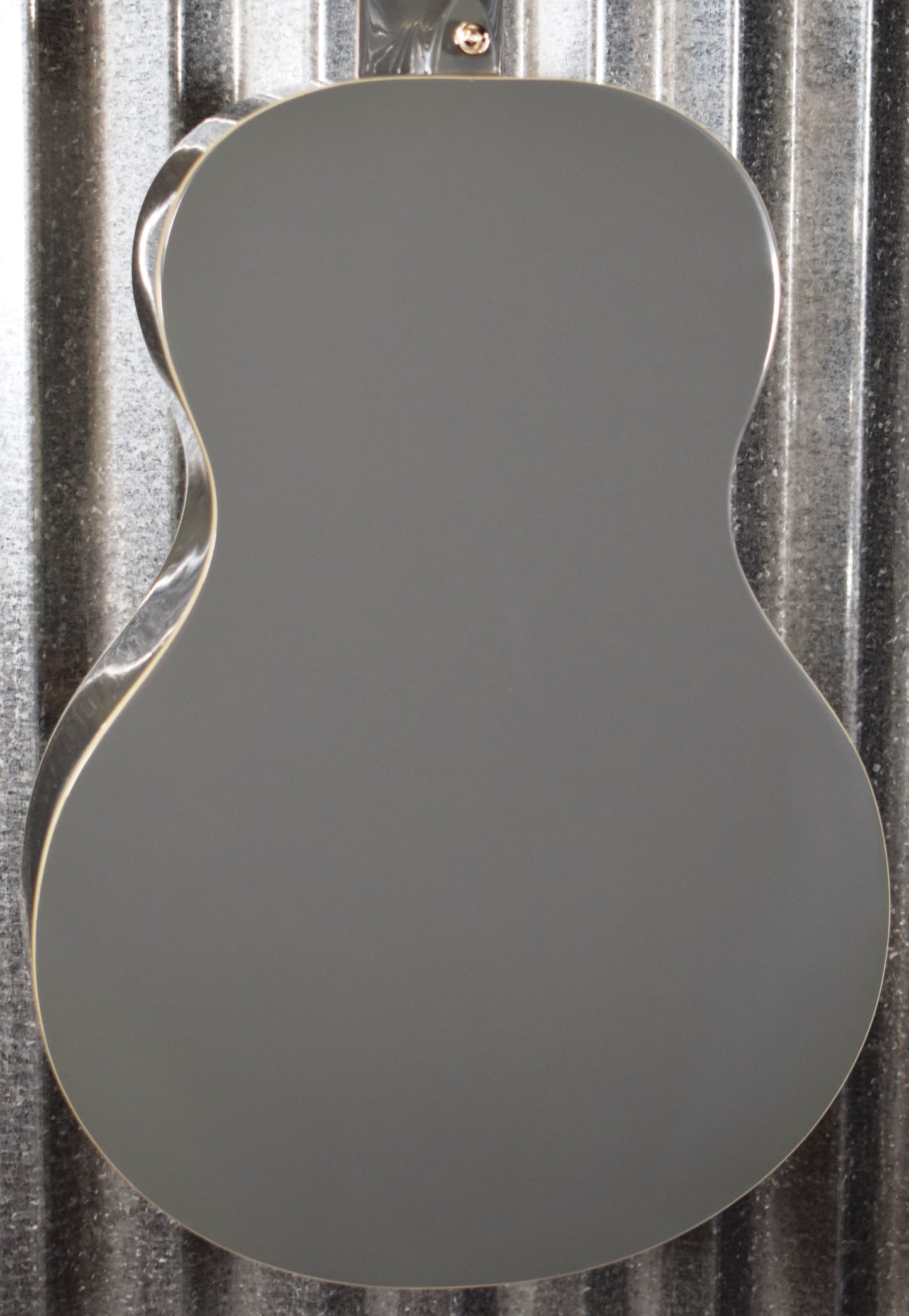 Ortega RGA-PLT Gaucho Nylon String Parlor Guitar Platinum Gray Guitar & Bag #0058