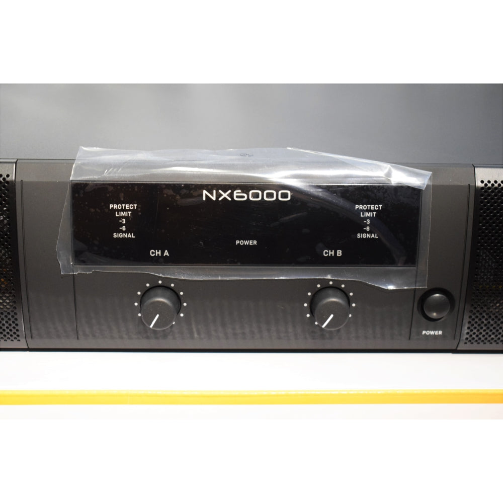 Behringer NX6000 Ultra-Light 6000 Watt 2 Channel Class-D Power Amplifier