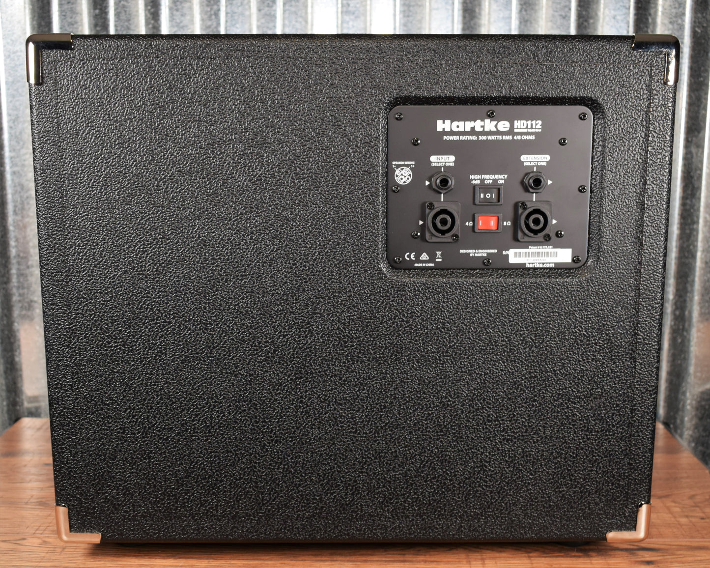 Hartke HyDrive HD112 1x12" & Horn 300 Watt Bass Amp Speaker Cabinet