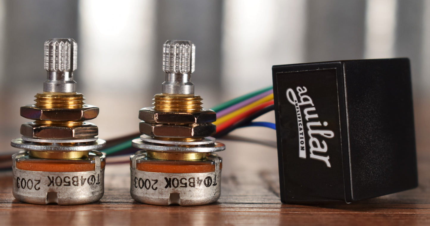 Aguilar OBP-2TK Separate 2 Band Boost Cut 9 or 18 Volt Onboard Bass Preamp