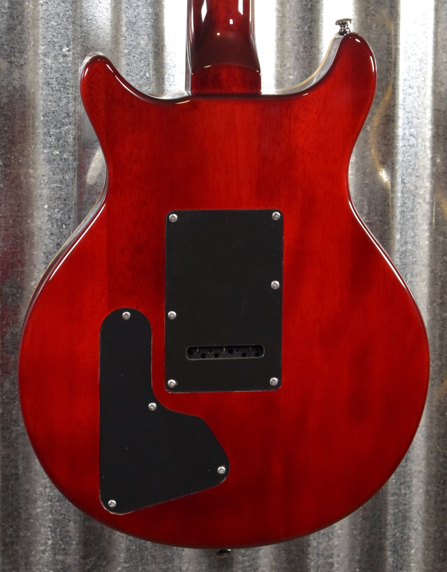 Hamer Archtop Flame Dark Cherry Wilkinson Tremolo Electric Guitar SATFW-DCB #0764