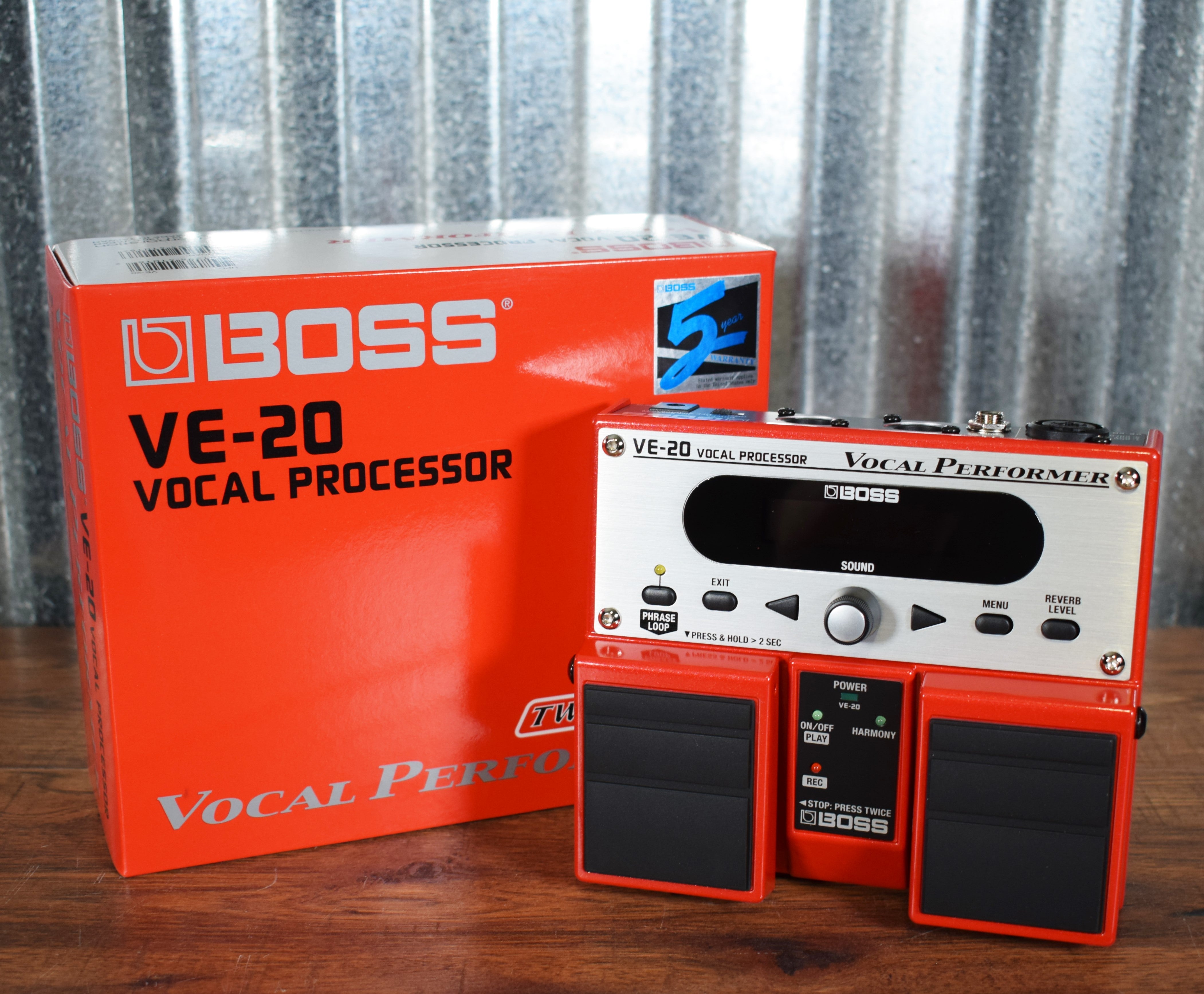 Boss VE-20 Vocal Effect Processor Pedal