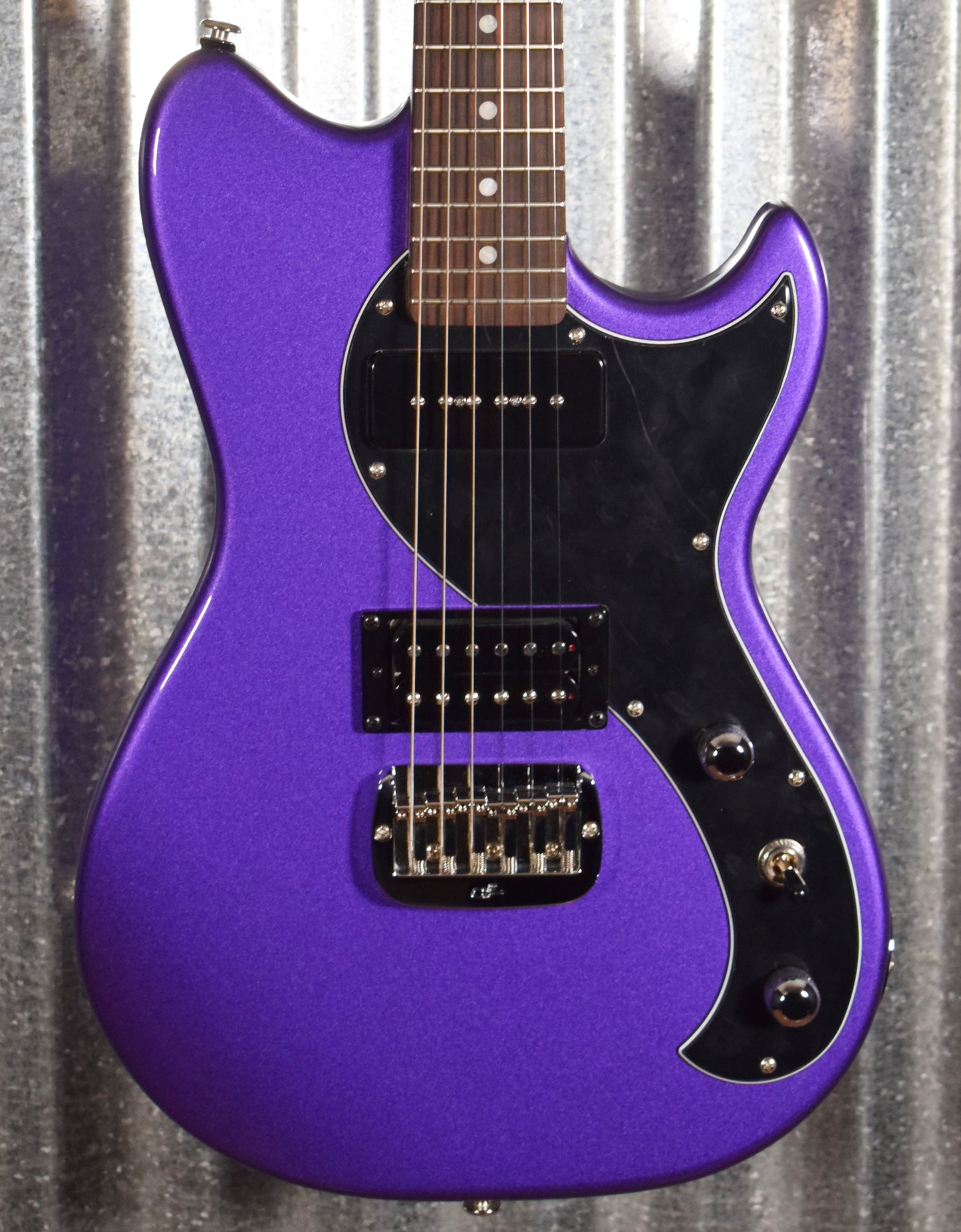 G&L USA Fallout Plum Crazy Rosewood Satin Neck Guitar & Case #6173