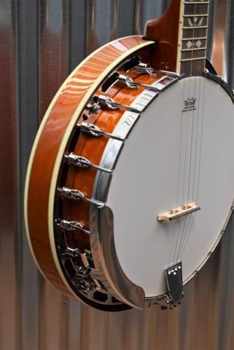 Recording King RK-R20 Songster Resonator 5 String Banjo & Hard Case #2