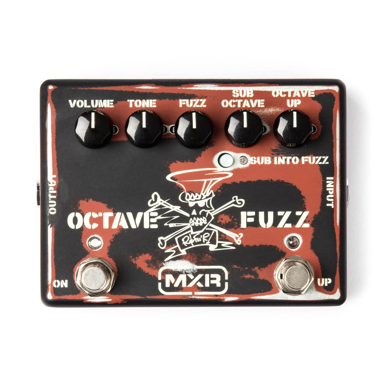 Dunlop MXR SF01 Slash Octave Fuzz Guitar Effect Pedal + 2 FREE Warwick Patch Cables