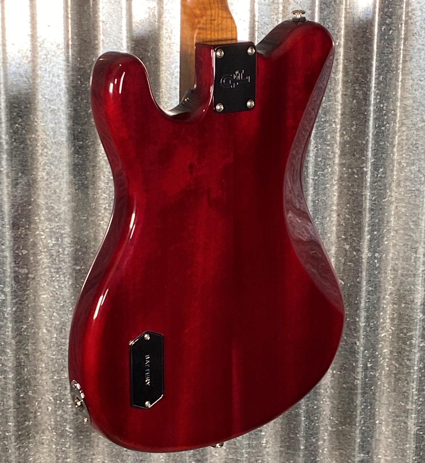 G&L USA Custom Shop CLF Research Espada 40th Anniversary Quilt Top Ruby Gem Guitar & Case #9008 Used