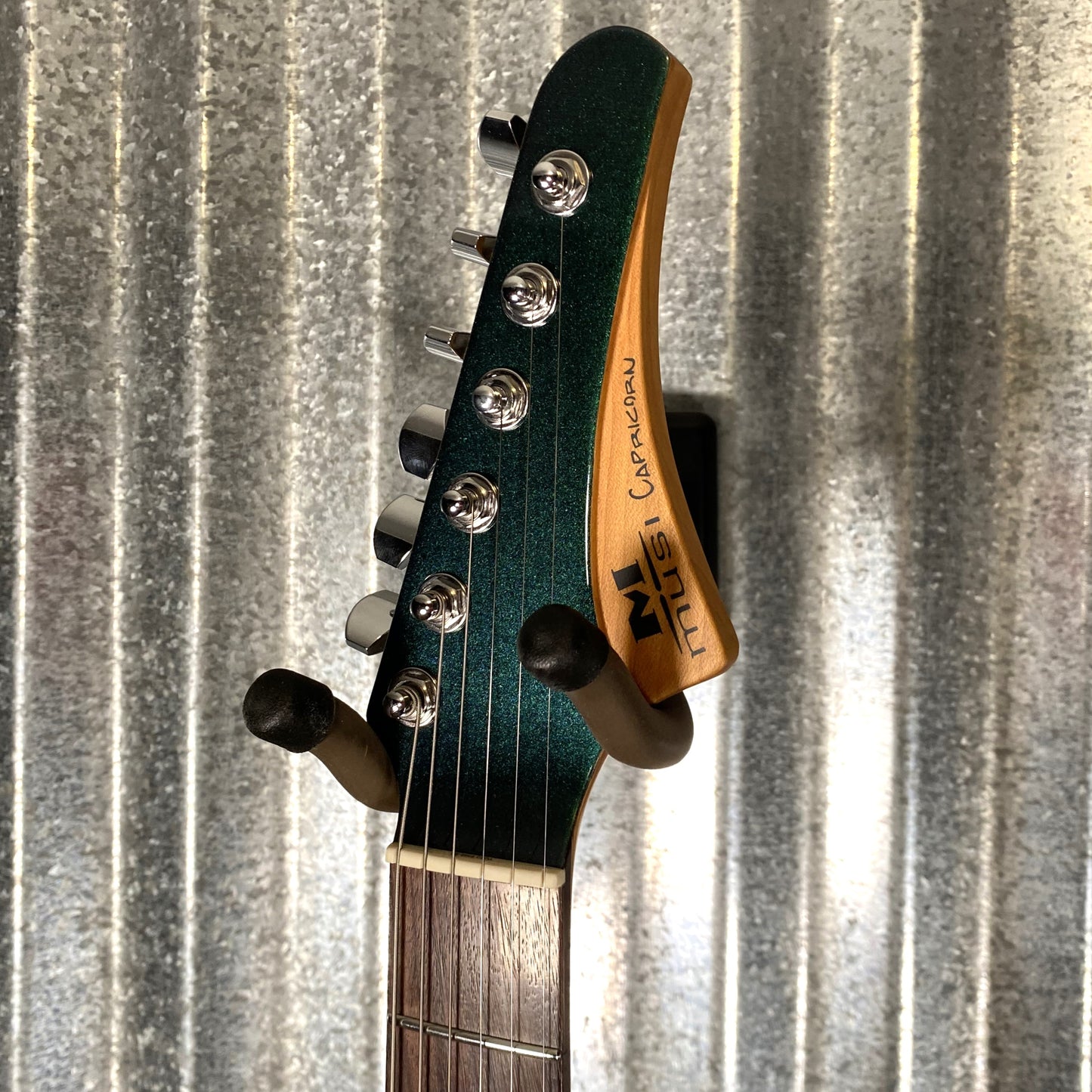Musi Capricorn Fusion HSS Superstrat Chameleon Guitar #0053 Used