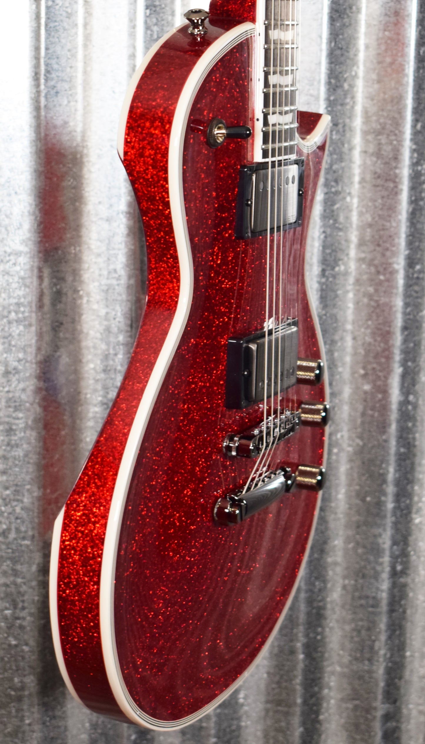ESP E-II Eclipse DB Red Sparkle EMG Guitar & Case EIIECDBRSP Japan #ES3300203