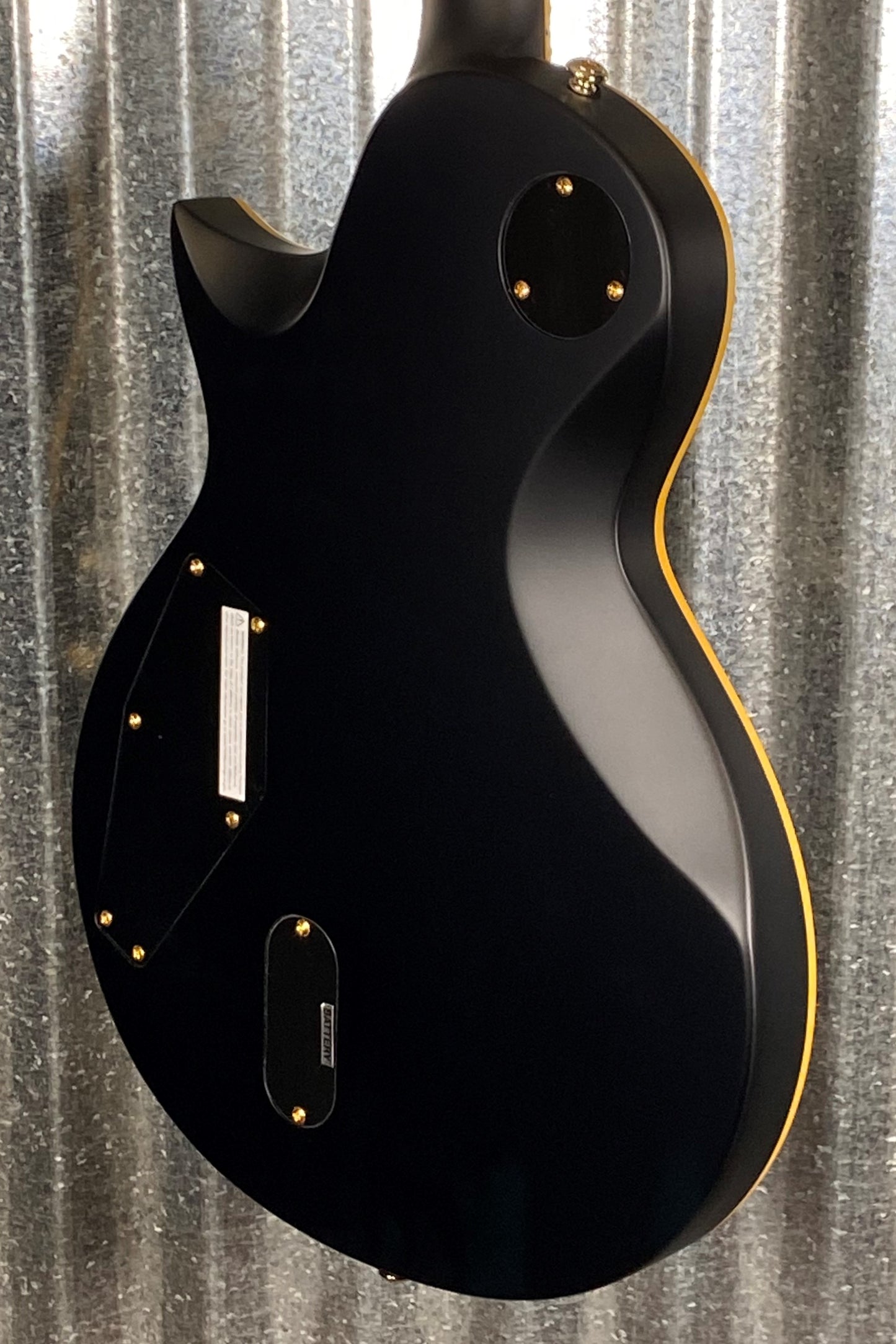 ESP LTD EC-1000 Eclipse EMG Vintage Black Guitar LEC1000VB #0219 Used