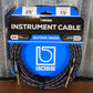 Boss BIC-25 25FT / 7.5M 1/4" Instrument Cable Straight/Straight