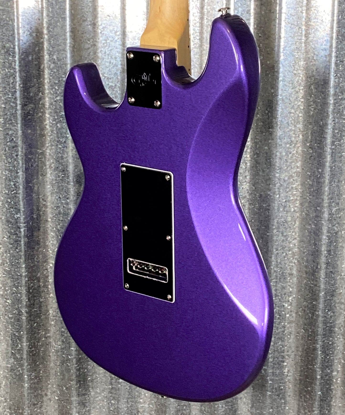 G&L USA 2022 Fullerton Deluxe Skyhawk HH Plum Metallic Guitar & Bag #1132 Used