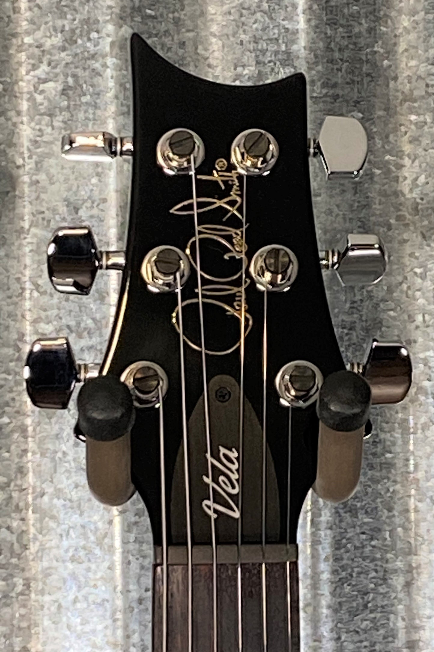 PRS Paul Reed Smith USA S2 Vela Semi Hollow Black Guitar & Bag #4294