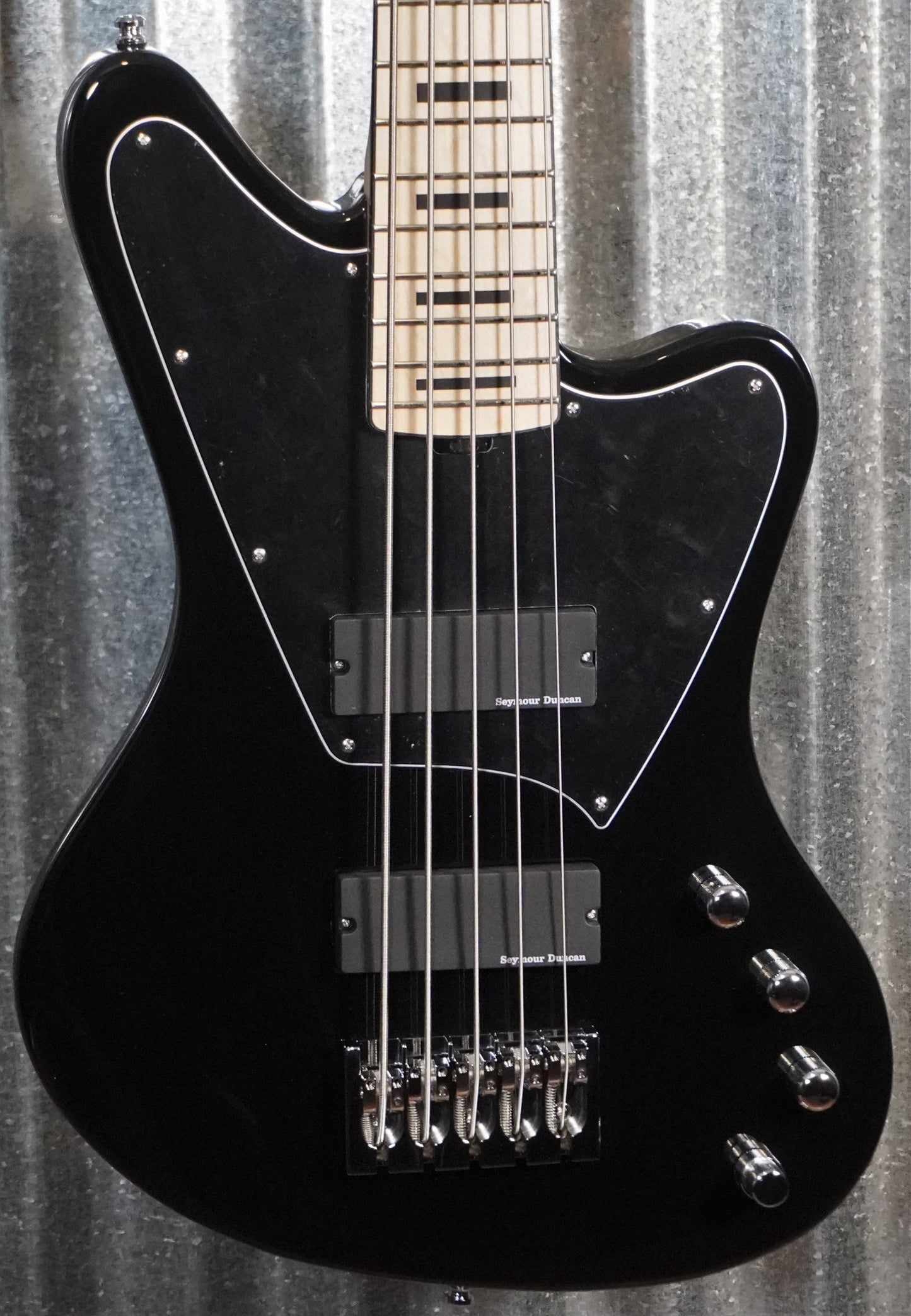 ESP E-II GB-5 5 String Bass Black Seymour Duncan & Case EIIGB5BLK Japan Blem #ES3045193