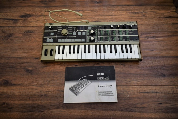 Korg microKorg Analog Synthesizer & Vocoder Used