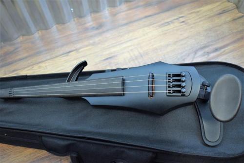 NS Design NXT 4 String Electric Violin Satin Black Finish & Case #1000