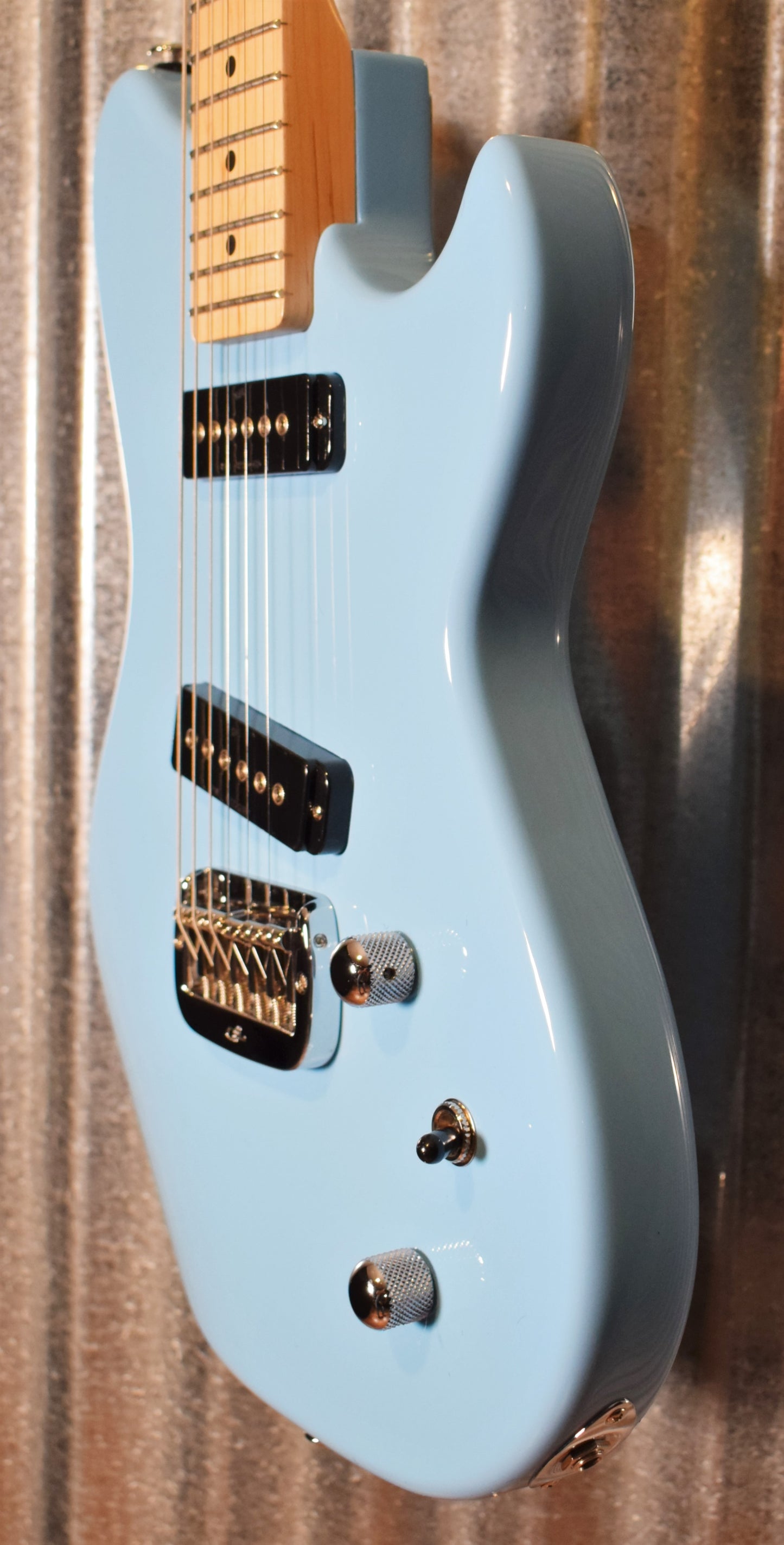 G&L USA SC-2 Himalayan Blue Guitar & Bag #6008
