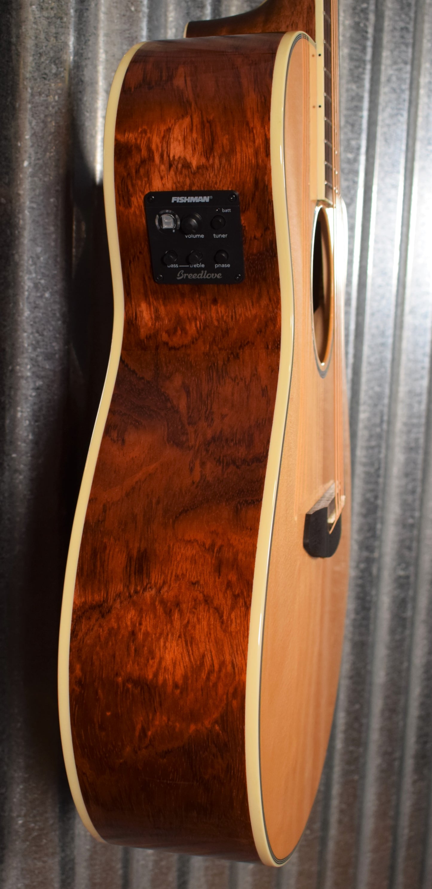 Breedlove Pursuit Exotic Concert CE Sitka-Bubinga Acoustic Electric Guitar #6023 Blemished
