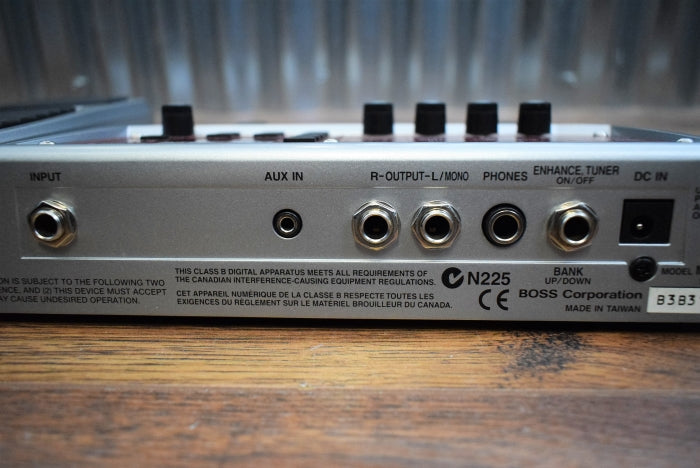 Boss ME-20B Bass Multi Effect Pedal & AC Power Adapter Used