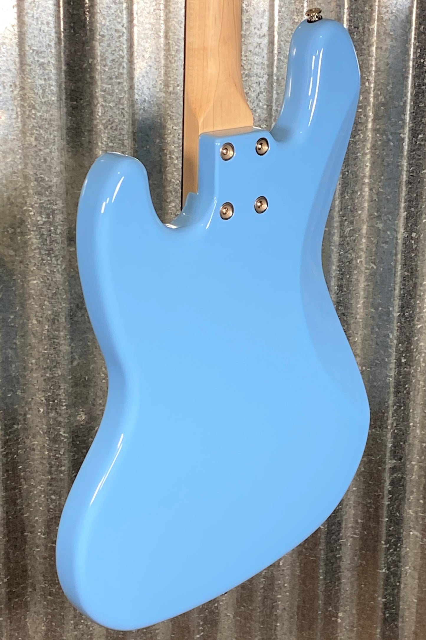 G&L USA JB 4 String Bass Himalayan Blue & Case #7113