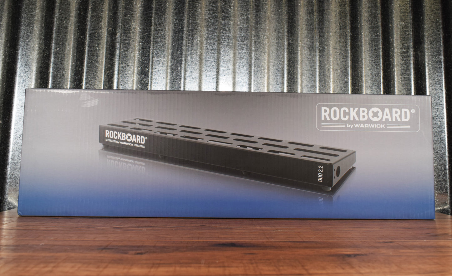 Warwick Rockboard Duo 2.2 B Guitar Effect Pedalboard & Gig Bag