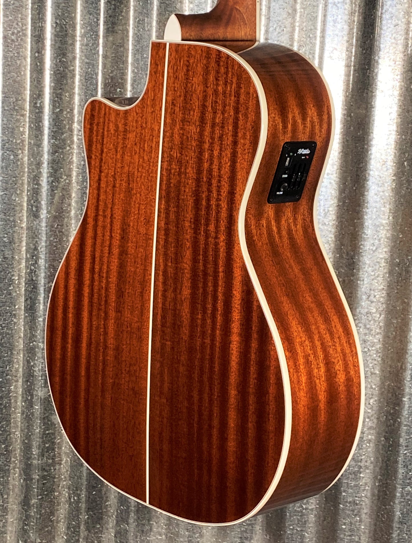 D'Angelico Premier Gramercy Grand Auditorium CE Iced Tea Burst Acoustic Electric Guitar #4843