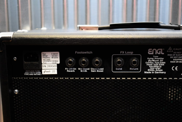 ENGL GigMaster 30 Combo E300 30 Watt All Tube 12" Guitar Amplifier Combo Gig Master