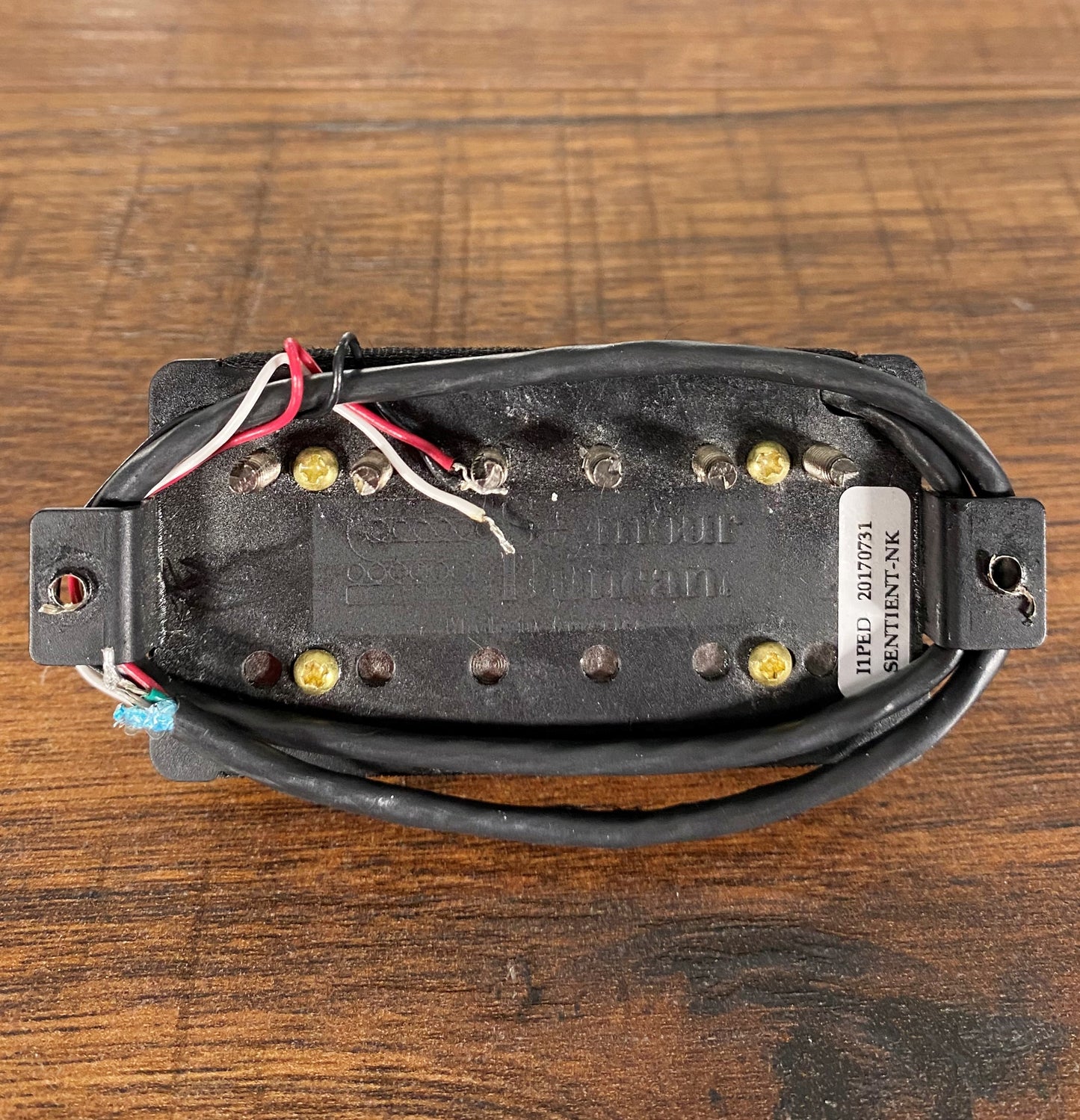 Seymour Duncan Sentient NK Neck Humbucker Guitar Pickup Black Used