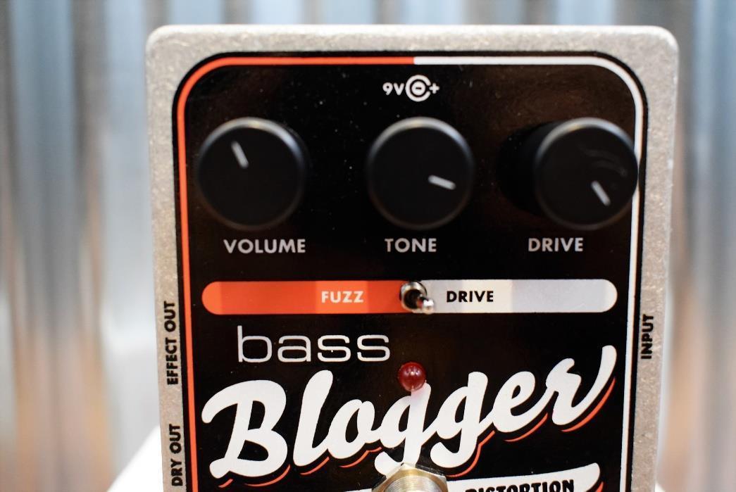 Electro-Harmonix EHX Bass Blogger Overdrive Fuzz Guitar Effect Pedal