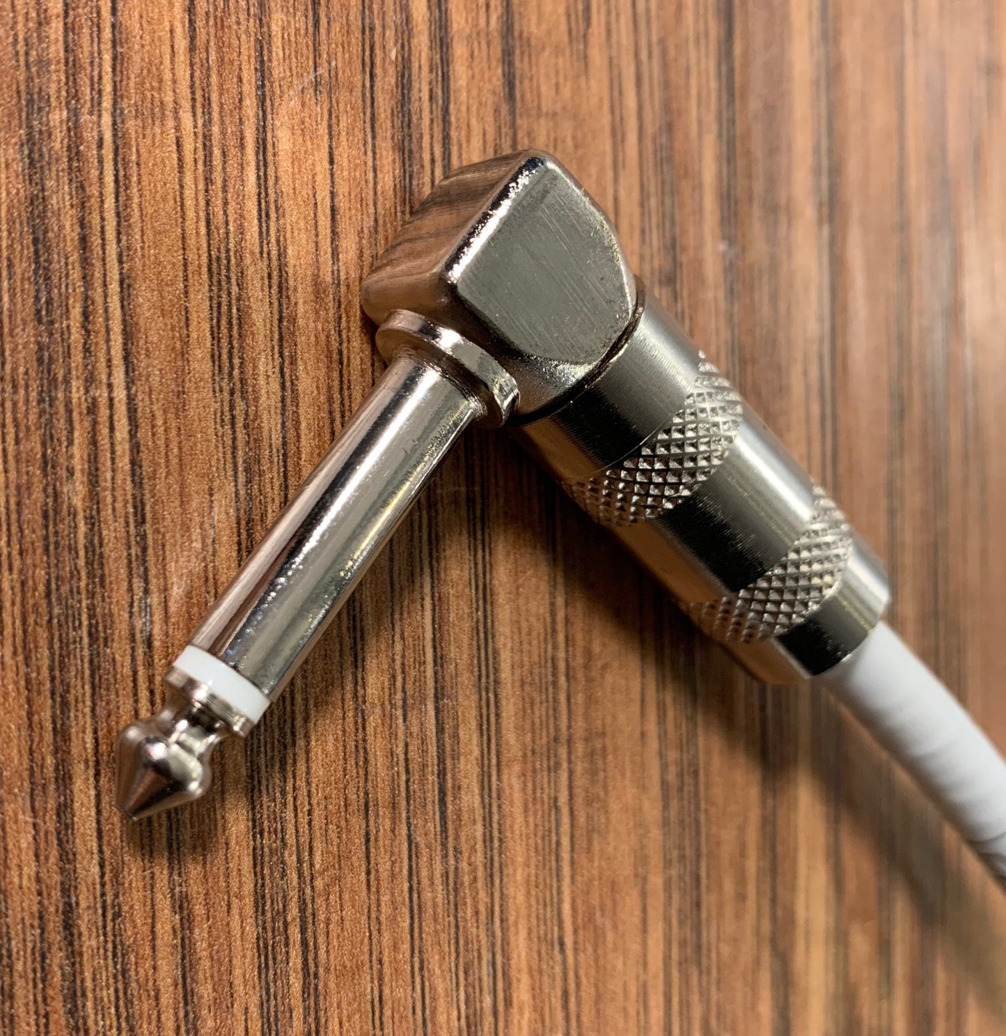 Hosa CPE-106 Right Angle 6" White Guitar Bass Effects Pedalboard Patch Cable 4 Pack