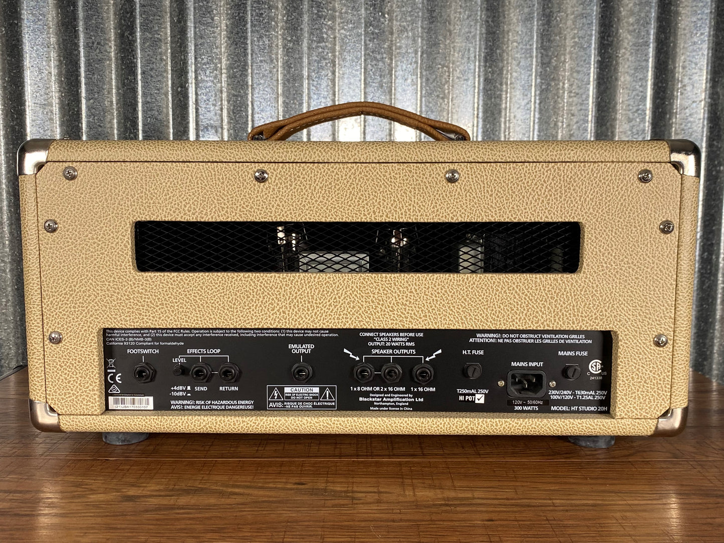 Blackstar Limited Edition HT-Studio 20 20 Watt All Tube Guitar Amplifier Head Bronco Tan Used