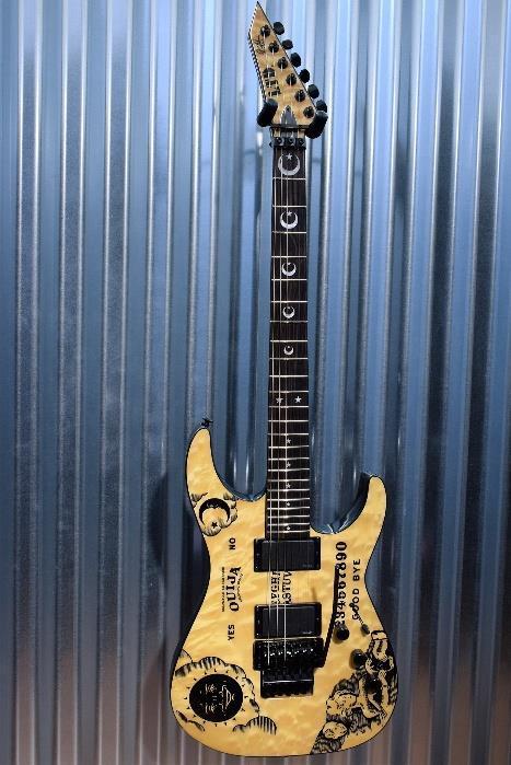 ESP LTD KH Ouija Natural Quilt Kirk Hammett Limited Edition Guitar & Case #432