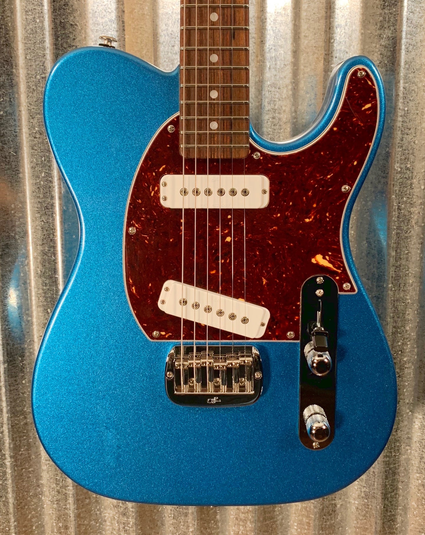 G&L Guitars USA Fullerton Deluxe ASAT Special Lake Placid Blue Guitar & Case 2019 #5106