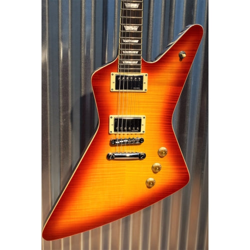Hamer Guitars Standard Flame Top Cherry Sunburst Electric Guitar & Gig Bag #2179