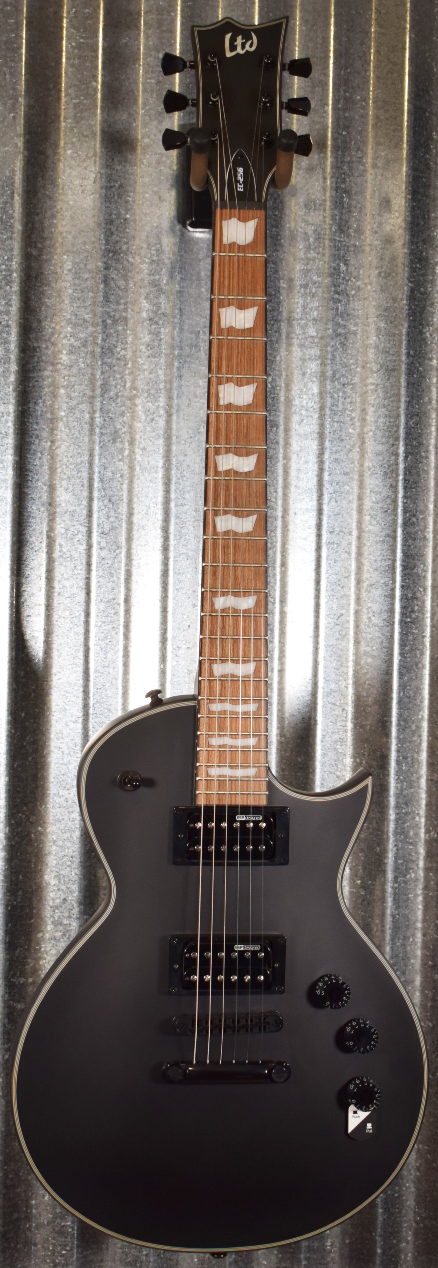 ESP LTD EC-256 EC Series Black Satin Guitar LEC256BLKS #1272