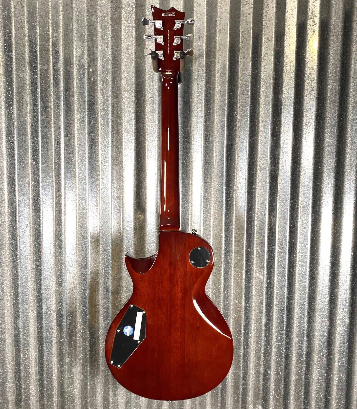 ESP LTD EC-256FM Flame Top Vintage Natural Guitar #1897 B Stock