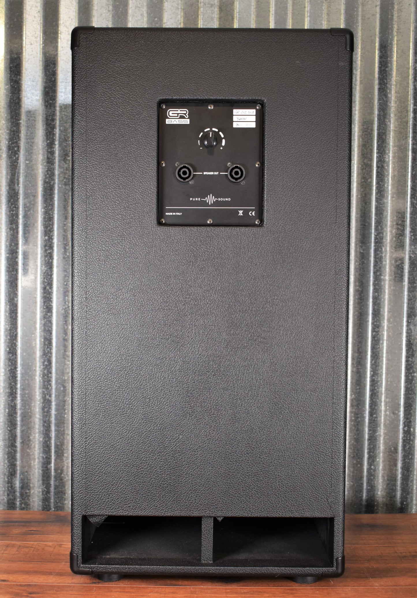 GR Bass GR212Slim 2x12" Compact Ultra Lightweight Bass Amplifier Speaker Cabinet Black 4 Ohm