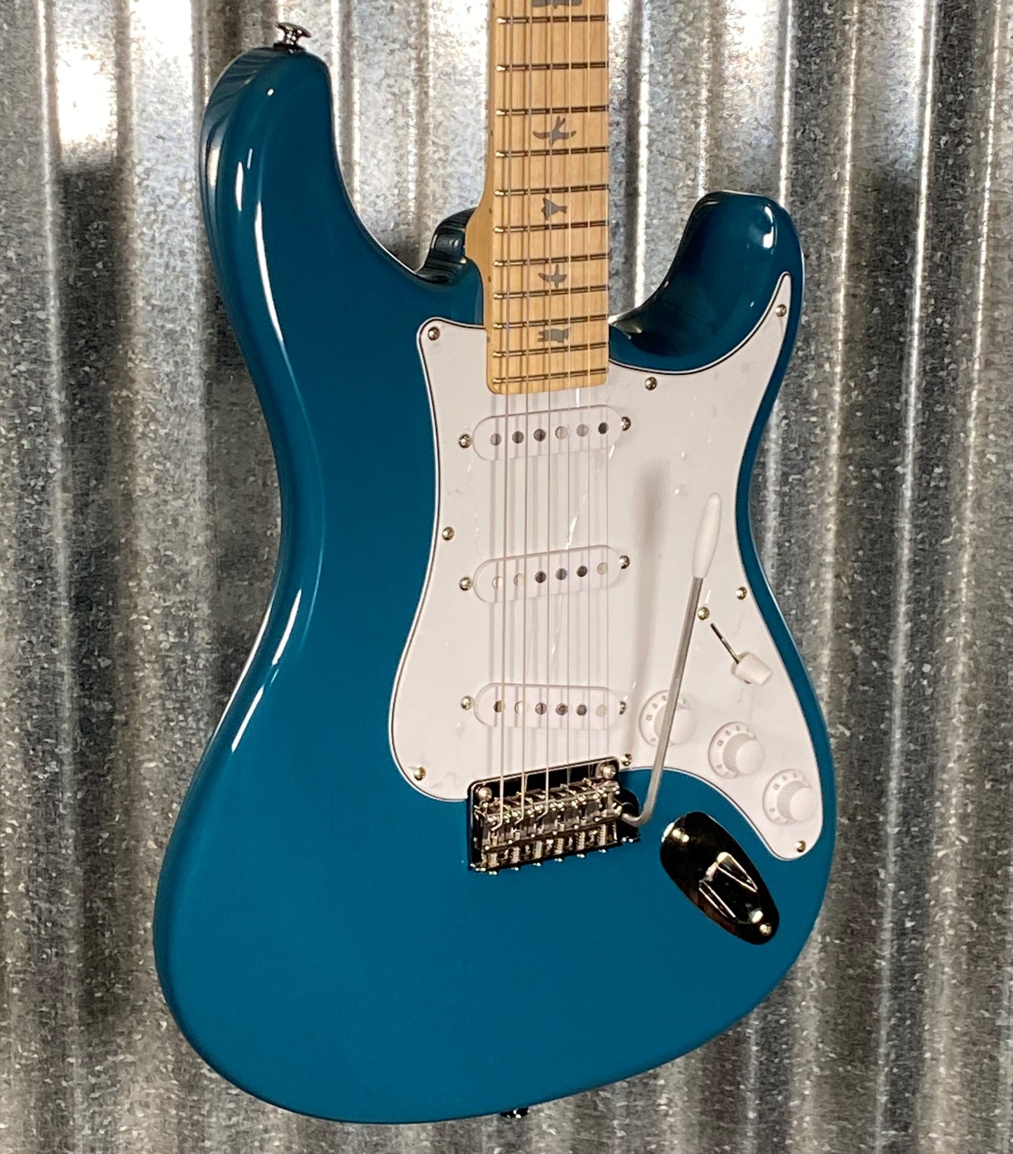PRS Paul Reed Smith SE Silver Sky John Mayer Nylon Blue Maple Guitar & Bag #4753