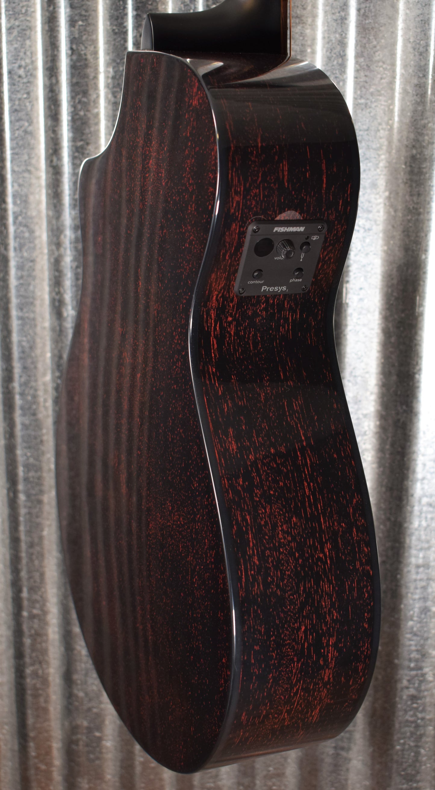 Breedlove Discovery Concert CE Black Widow Mahogany Acoustic Electric Guitar B Stock #3782