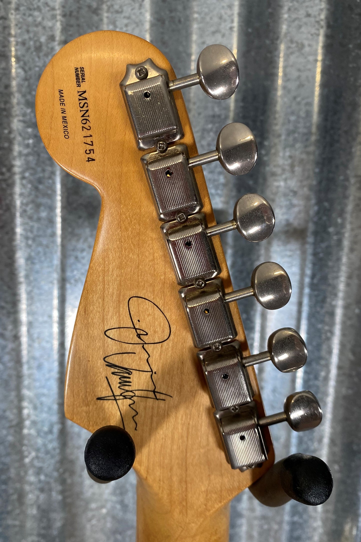 Fender Jimmie Vaughan Signature Stratocaster Olympic White & Case #1754 Used