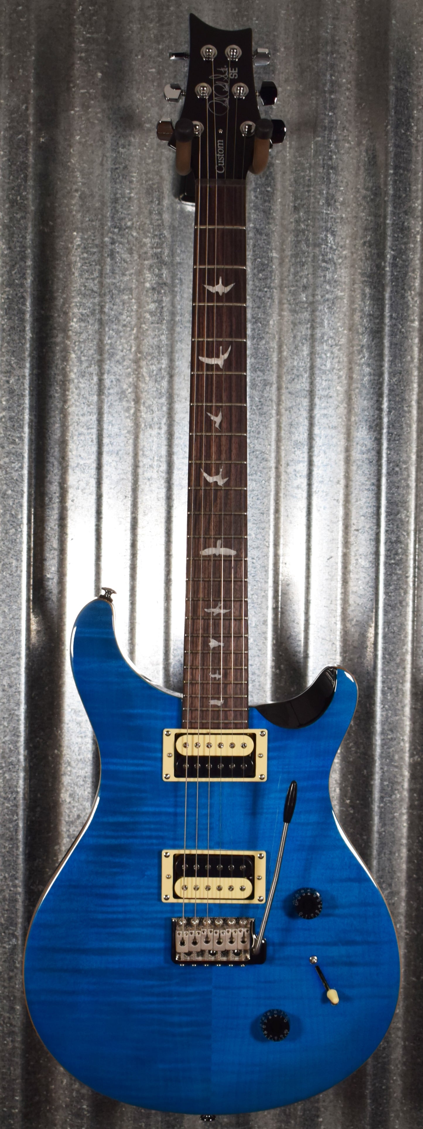 PRS Paul Reed Smith SE Custom 22 Sapphire Guitar & Bag #9300