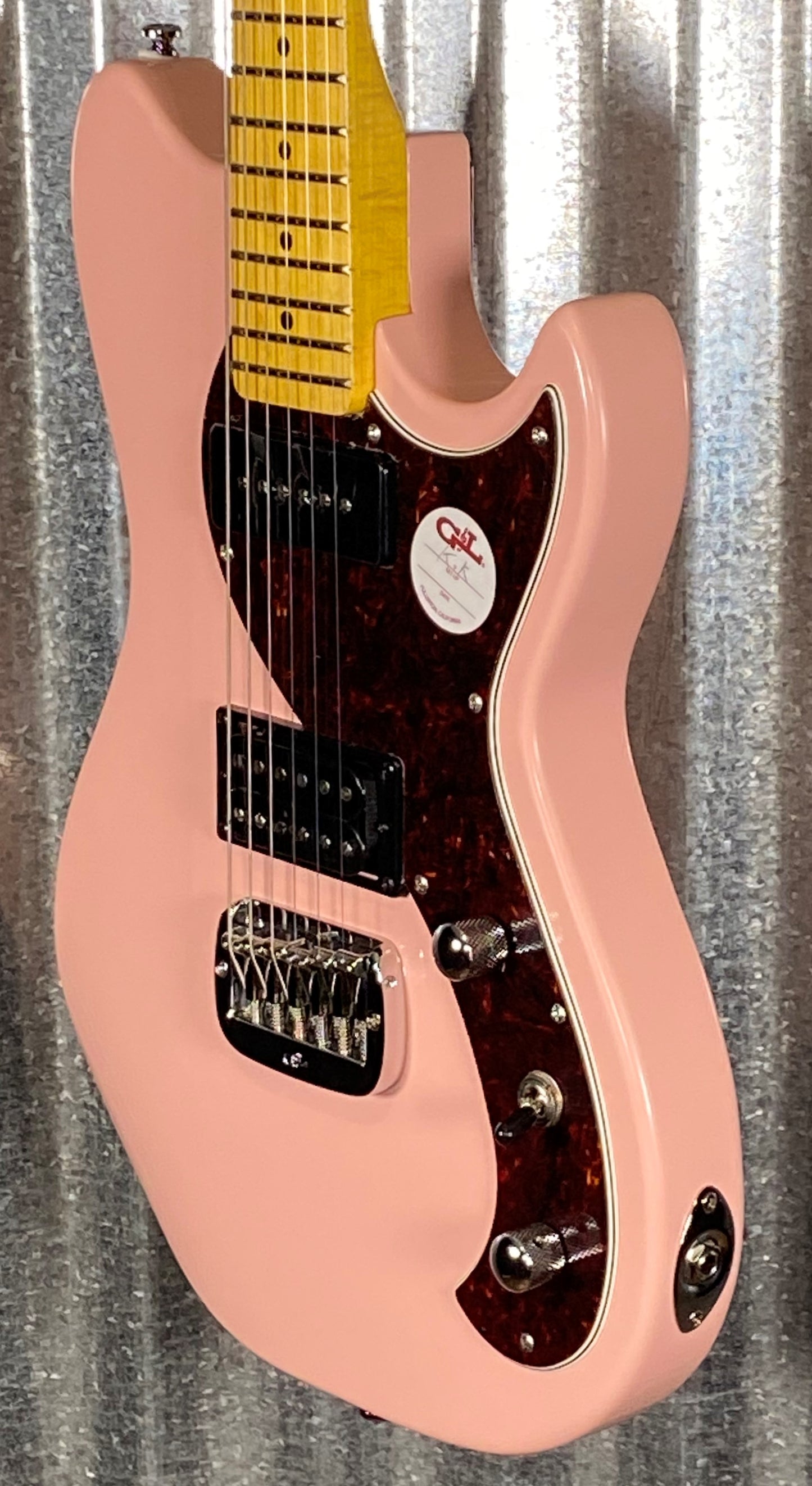 G&L Tribute Fallout Shell Pink Guitar #0757