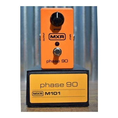 Dunlop MXR M101 Phase 90 Phaser Classic Orange Guitar Effect Pedal Demo