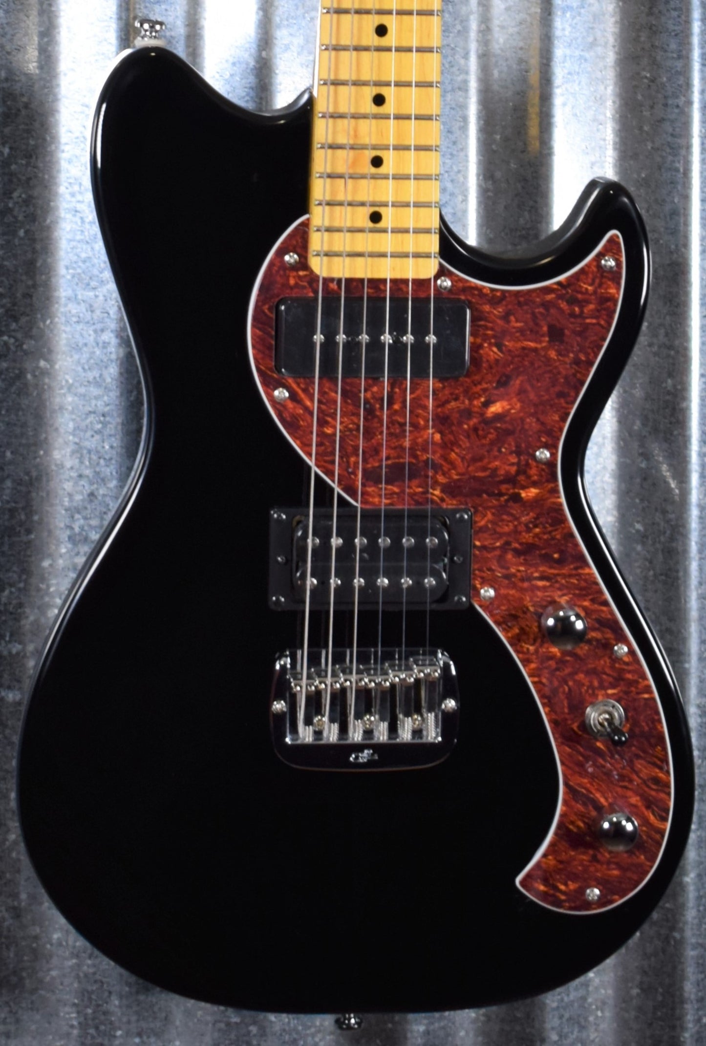 G&L Tribute Fallout Gloss Black Guitar #0695 Demo