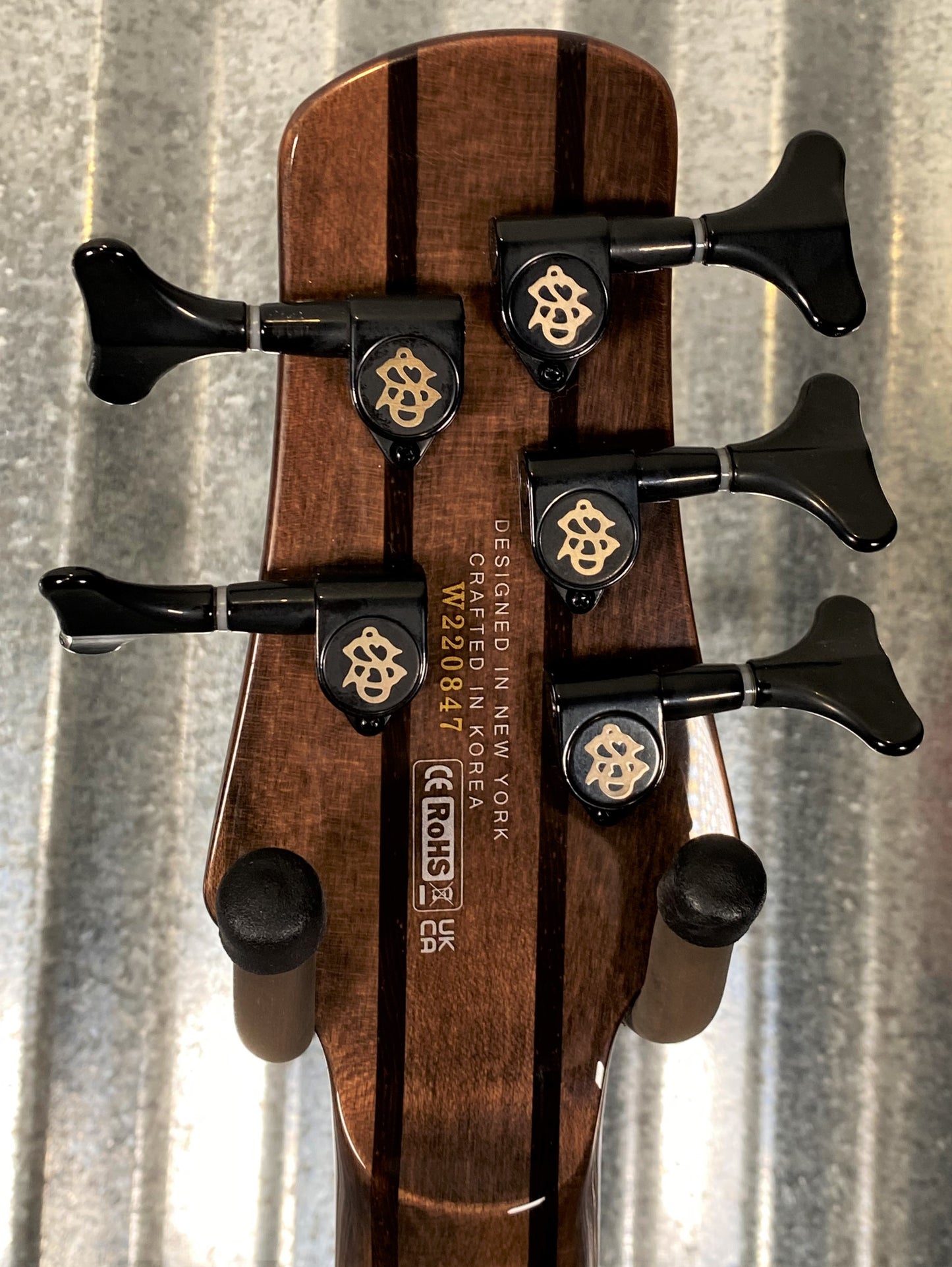 Spector NS Dimension 5 Multi Scale 5 String Bass Super Faded Black Gloss & Bag NSDM5SFB #0847