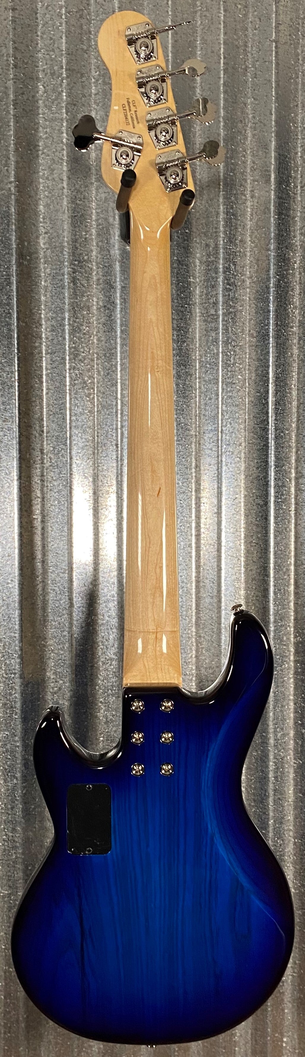 G&L USA CLF L-2500 S750 Blueburst 5 String Bass & Case #4132