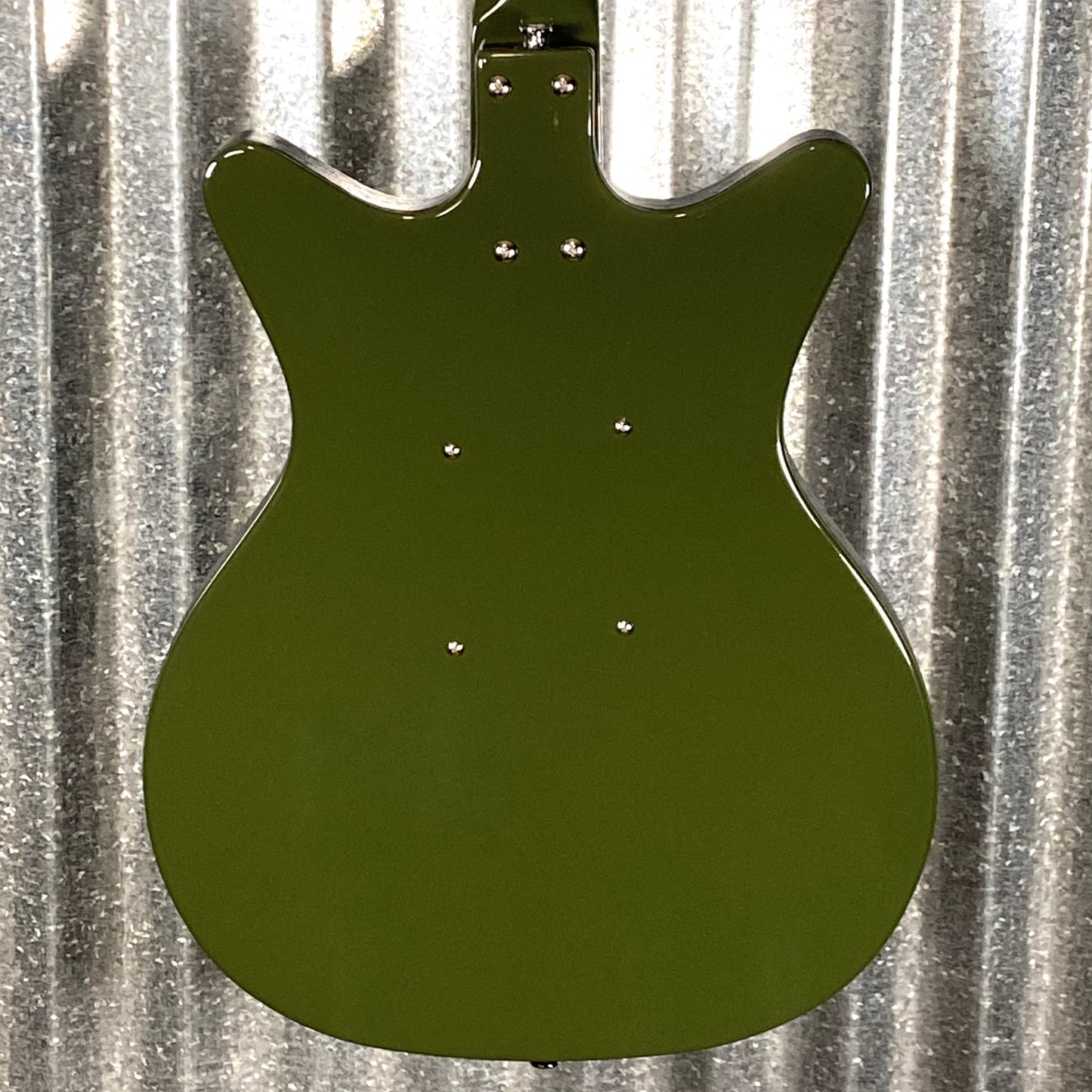 Danelectro NOS+ Blackout '59 Green Envy Guitar #4694 Used